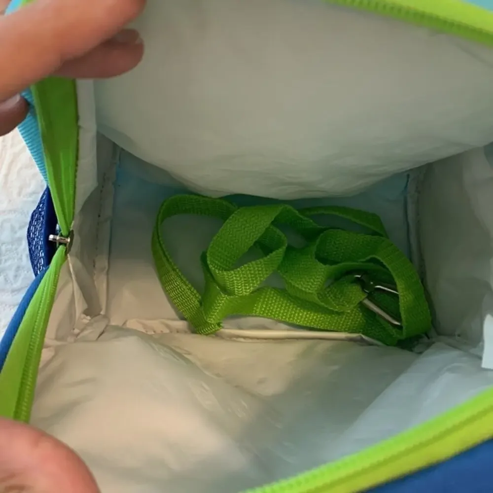 Green Dinosaur Insulated Toddler Backpack